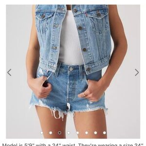 Levi's Women's 501 Original High Rise Jean Shorts